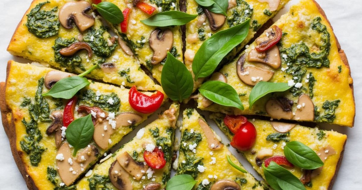 Spinach and Mushroom Frittata