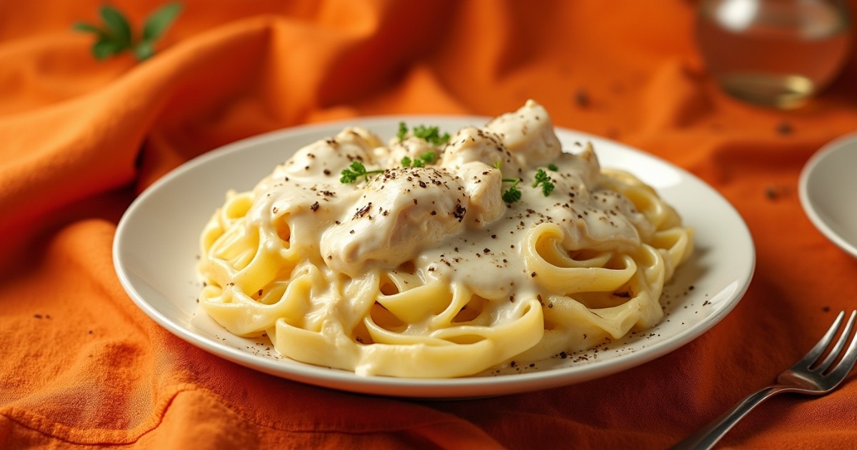 chicken alfredo